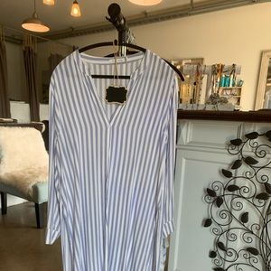 free people slit sides shirt